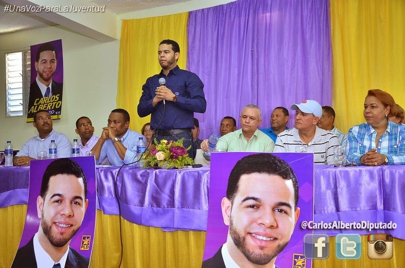 Gaspar Hernández y sus distritos municipales apoyan masivamente a Carlos Alberto Diputado